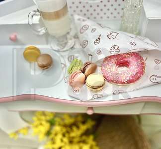 PP Shop Barna sütemény csomagolópapír 600x800 (10kg)